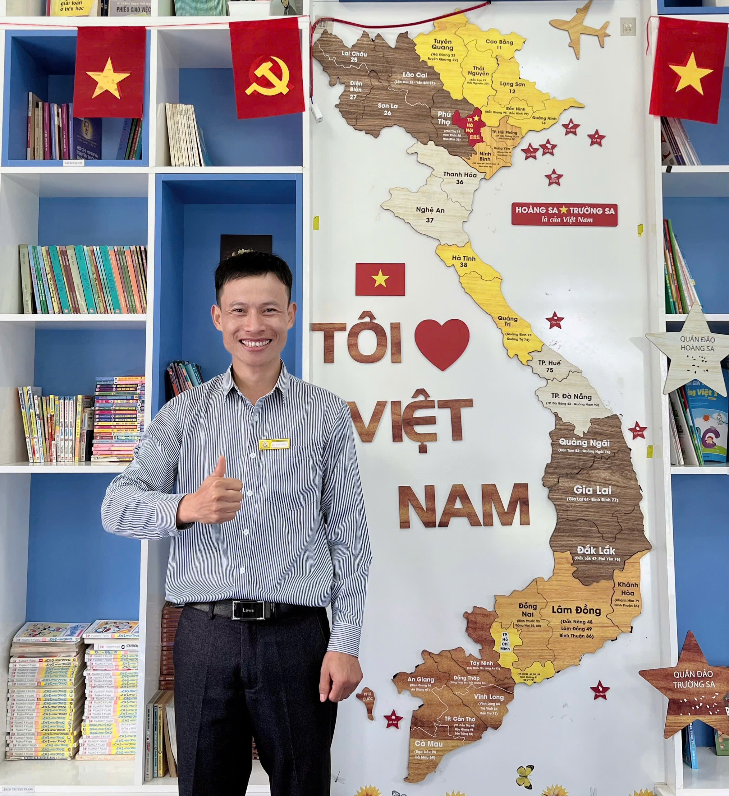 Thầy Hồ Viết Tiến – giáo viên môn Khoa học Tự nhiên, phân môn Sinh học